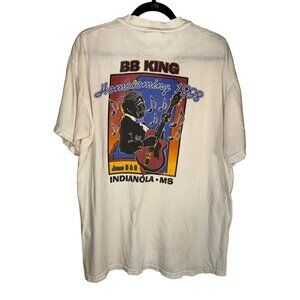 Vintage BB King Concert Shirt 1990s Blues B.B. King